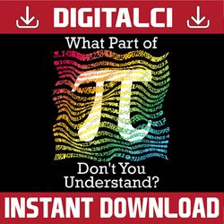 pi day math teacher student rainbow pi symbol funny pi day, math 14th png sublimation