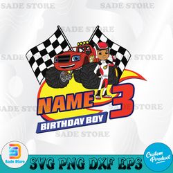 custom blaze and the monster machines birthday svg, aj and blaze svg, family matching svg, raglan svg, unisex name