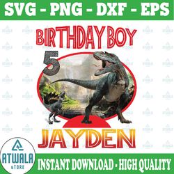 dinosaurs personalized mame and age birthday png, dinosaur custom birthday boy png, dinosaur birthday png, digital