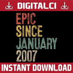 fun epic since january 2007 13th birthday 13 year old png