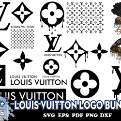 louis vuitton logo bundle, louis vuitton svg, lv svg, lv girl svg