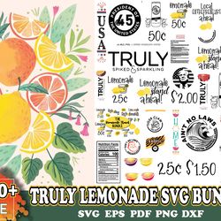 150 truly lemonade bundle, trending svg, truly lemonade