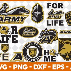 big svg bundle, digital download, army black knights, army black knights svg, army black knights logo