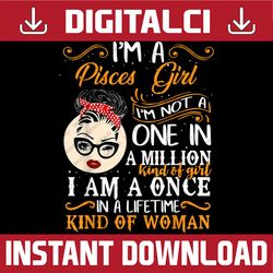 i'm pisces girl, pisces zodiac sign february march birthday png