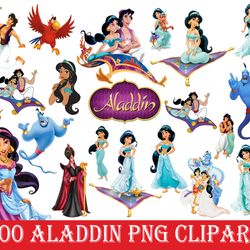 aladdin digital, aladdin png clipart, svg jasmine digital download