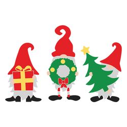 christmas gnome svg, christmas svg, gnomes svg, gnome clipart, christmas gnomes svg, gnomies svg,  silhouette svg fies