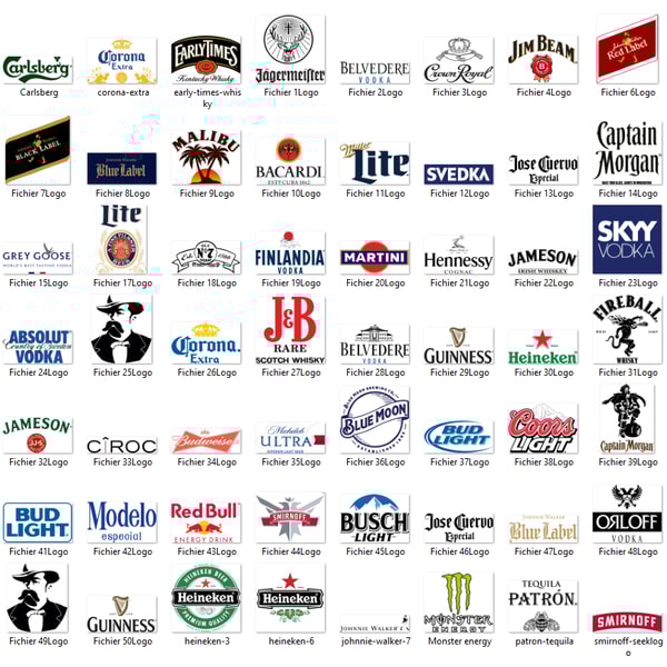 50 Designs Alcohol Drink Logo Bundle Svg, Beer Logo, Beer Sv - Inspire ...