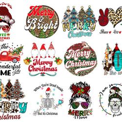 christmas sublimation png bundle, christmas png