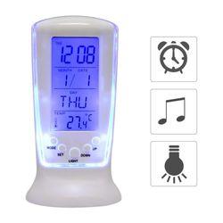 510 mini small alarm clock led luminous music alarm