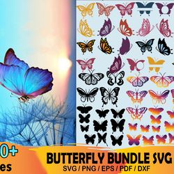 100 butterfly svg bundle, butterfly clipart, butterfly vector