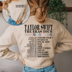ts the eras tour sweatshirt, the eras tour sweatshirt, eras tour 2023 hoodie, music country sweatshirt, midnights album