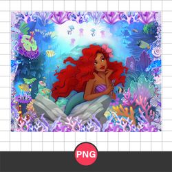Little Mermaid Png, The Little Mermaid Png, Pincess Disney Png, Halle Bailey Png, LM26050319