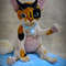 Devon Rex kitten.  Handmade toy. Art doll animal (6).JPG