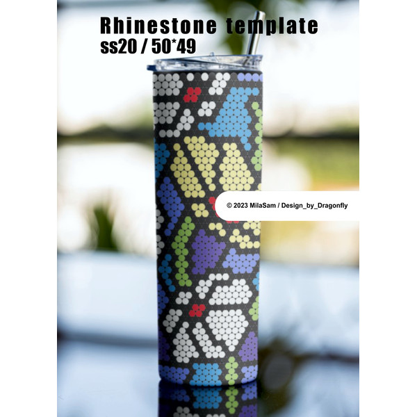 rhinestone tumbler template ss20 ss16  honeycomp Including 20oz 30oz Sublimation8852.jpg