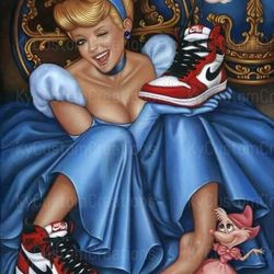 cinderella nike air one png jordan shoes cinderella digital download fille