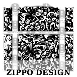 engraving laser zippo design