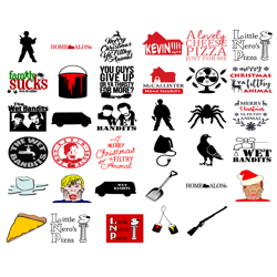 home alone movie svg bundle