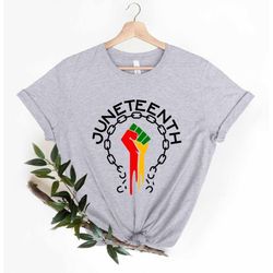 juneteenth breaking chain t-shirt, freeish shirt, juneteenth independence day shirt, black culture independence day