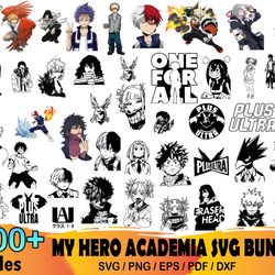 200 my hero academia svg bundle, my hero academia svg, my hero academia svg, academia svg, academia cut file, izuku mido