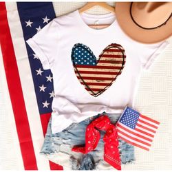4th of july american flag t-shirt, american flag shirt, usa memorial day shirt, patriotic t-shirt, 4th of july family