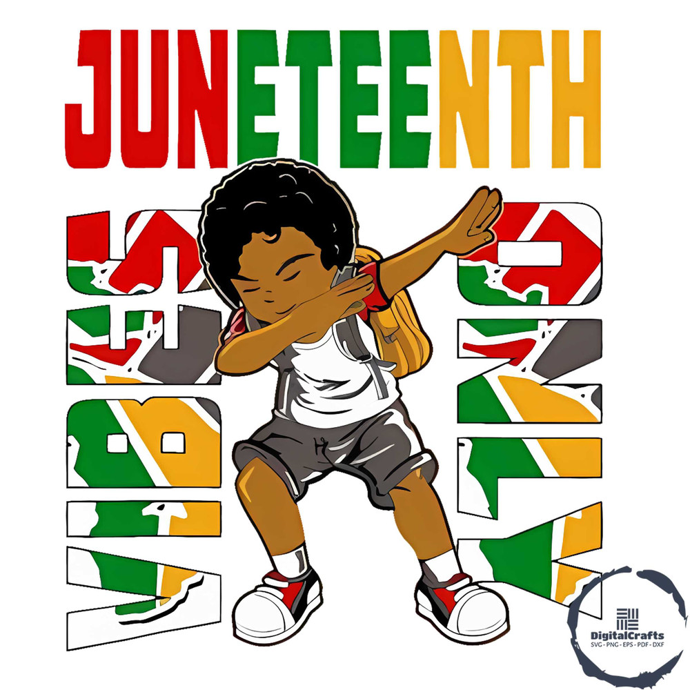 Juneteenth Vines Only Png Silhouette Sublimation Files