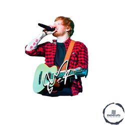 Ed Sheeran Concert Png Silhouette Sublimation Files