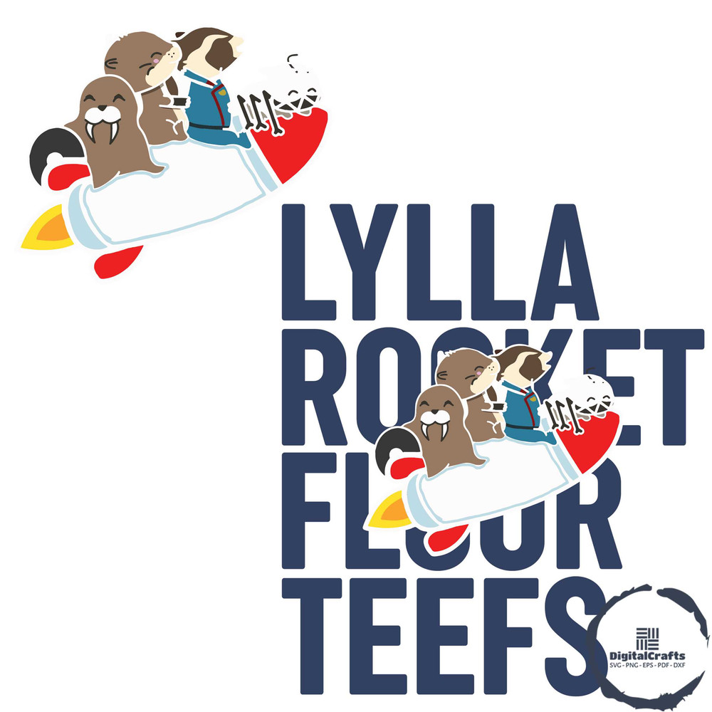 Lylla Teefs Floor Rocket Svg For Cricut Sublimation Files