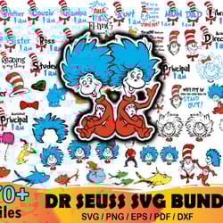 70 dr seuss bundle svg, dr seuss svg, dr seuss hat svg, dr seuss svg, dr seuss hat svg, cat in the hat svg, dr seuss quo