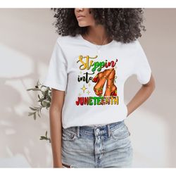 stepping into juneteenth shirt, 1865 juneteenth shirt, juneteenth shirt, freedom shirt, african american juneteenth