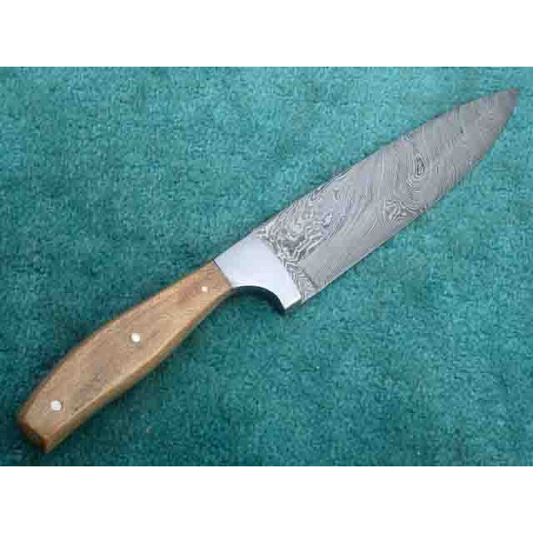 Damascus Kitchen Knife.JPG