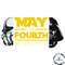 Darth Vader Stormtrooper May The Fourth Be With You Svg