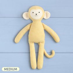 PDF Monkey Doll Sewing Pattern