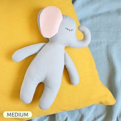 PDF Elephant Doll Sewing Pattern