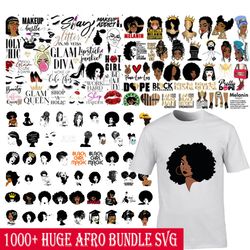 afro woman svg bundle, afro queen svg, afro lady svg, afro girl svg, african american svg, black woman, svg files
