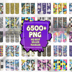 6500 hq best seller tumbler design png bundle