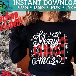 merry christmas svg, merry christ mas svg cut file, christmas svg, jeuss svg, christ svg, buffalo plaid svg, plaid svg,