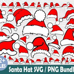 santa hat svg, christmas hat svg, merry christmas hat svg, santa hat svg files