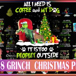 38 grinch christmas png bundle, christmas png