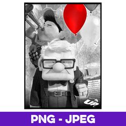 disney pixar up carl russell trumpet red balloon v2