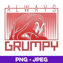 disney snow white grumpy always grumpy portrait v1