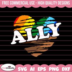 rainbow black pride allye svg, human rights svg, lgbtq svg, gay pride svg, pride ally png, equality svg, lgbtq pride svg