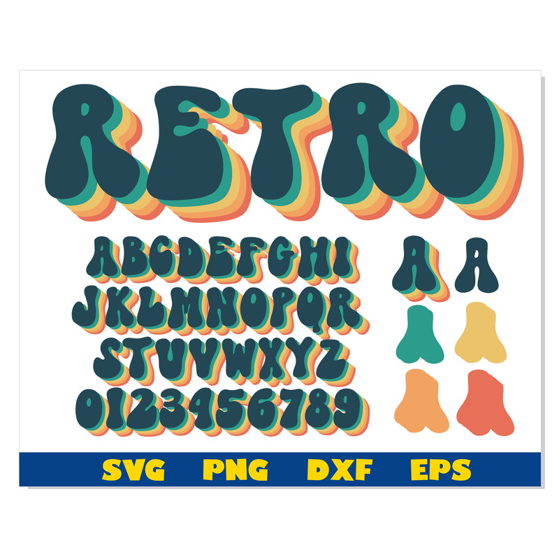 Retro Font Layered svg 111.jpg