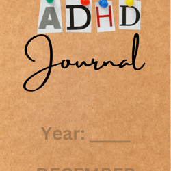 adhd digital planner, monthly planner, weekly planner, daily planner, adhd organizer