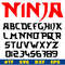 Ninja font otf svg 1.jpg