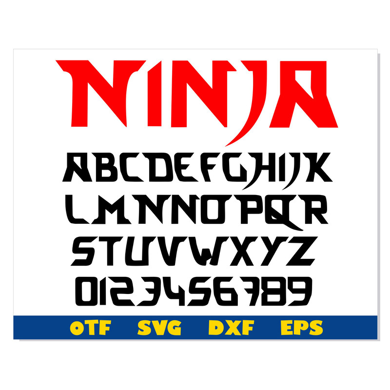 Ninja font otf svg 1.jpg