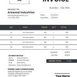 six invoice template editable, canva editable (5 designs), google sheet invoice with formulas (1 design)