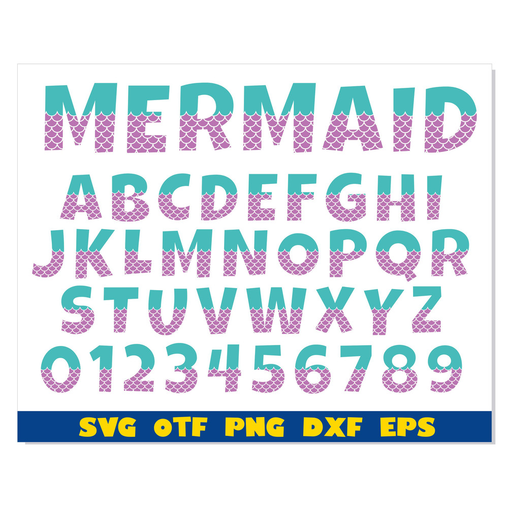 Mermaid Font svg ttf 11.jpg