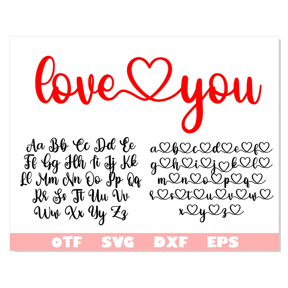 Font with Hearts font svg 111.jpg