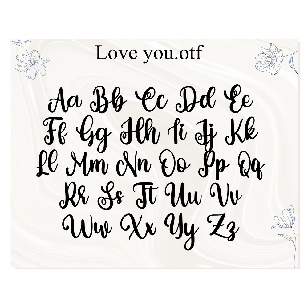 Font with Hearts font svg 222.jpg
