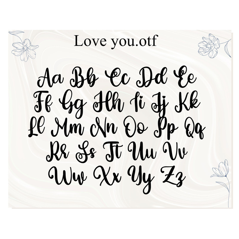 Font with Hearts font svg 222.jpg